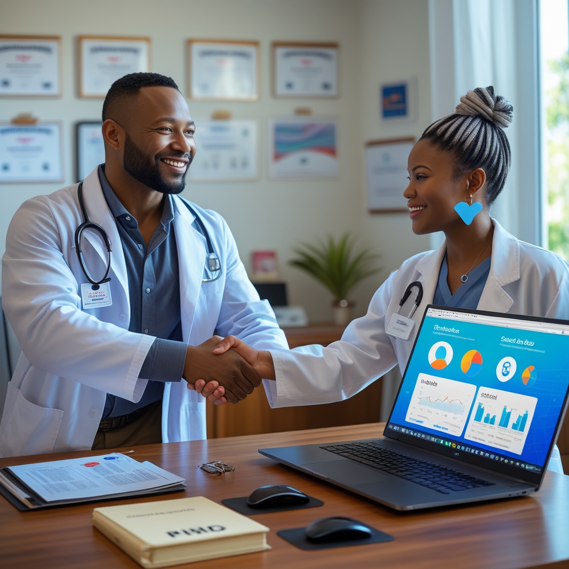 Healthcare digital marketing agency contact – clinic consultation